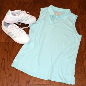 Columbia Dry-Fit Sleeveless Polo Top Sz: M